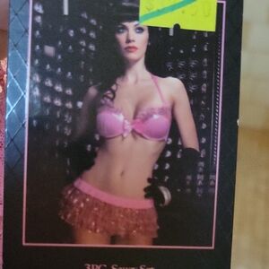 Leg Avenue Pink Ruffle Bra Set